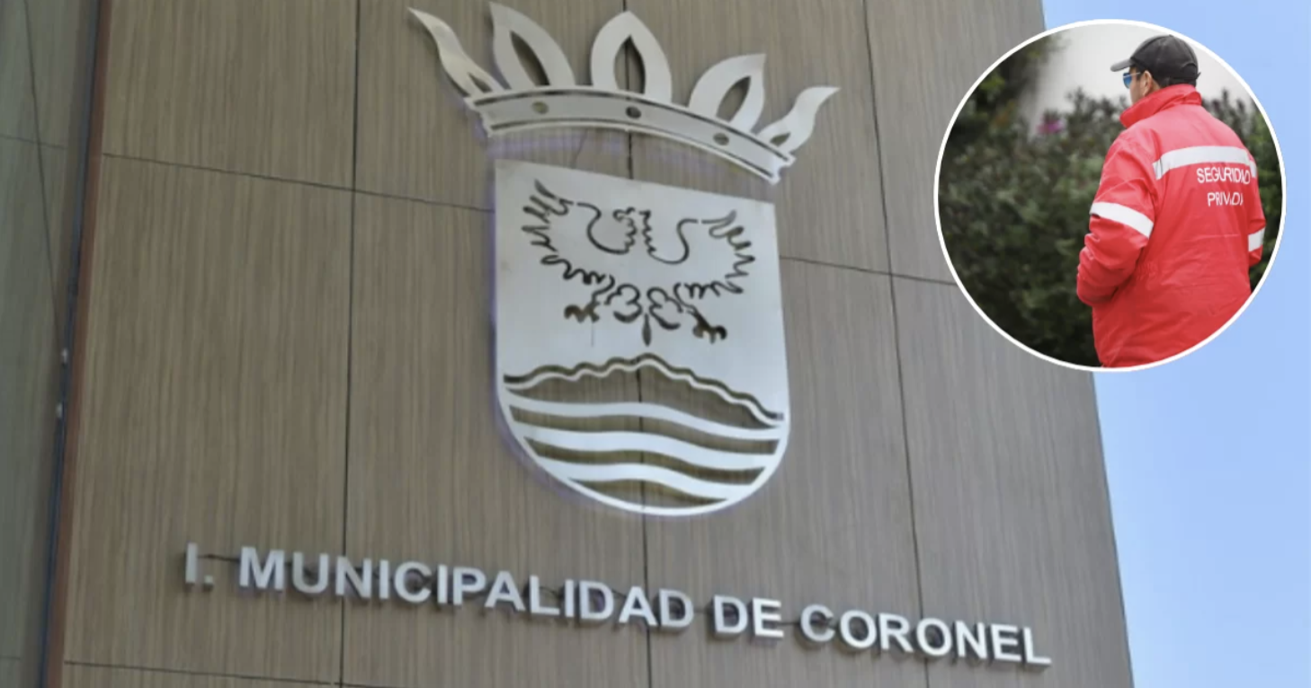 Municipio de Coronel debe $80 millones a empresa de seguridad: 75 personas no han recibido sueldo
